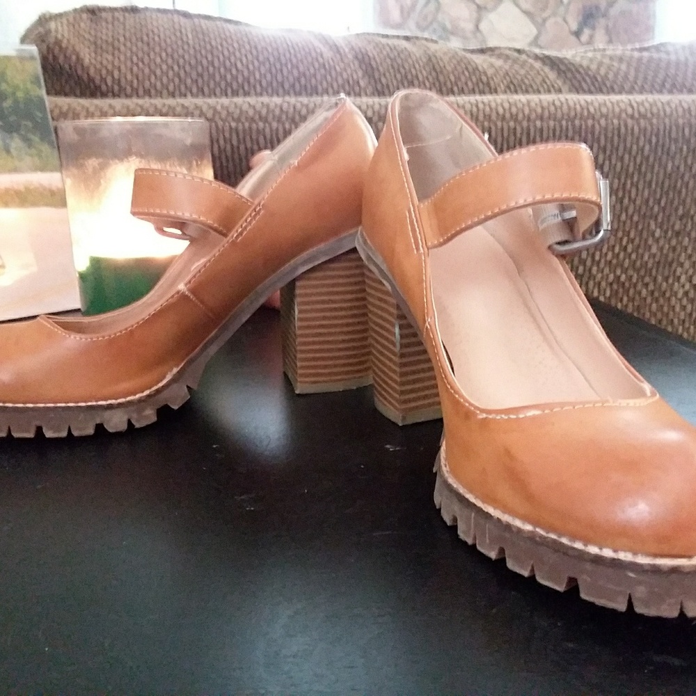 Xhileration Mary jane style heel